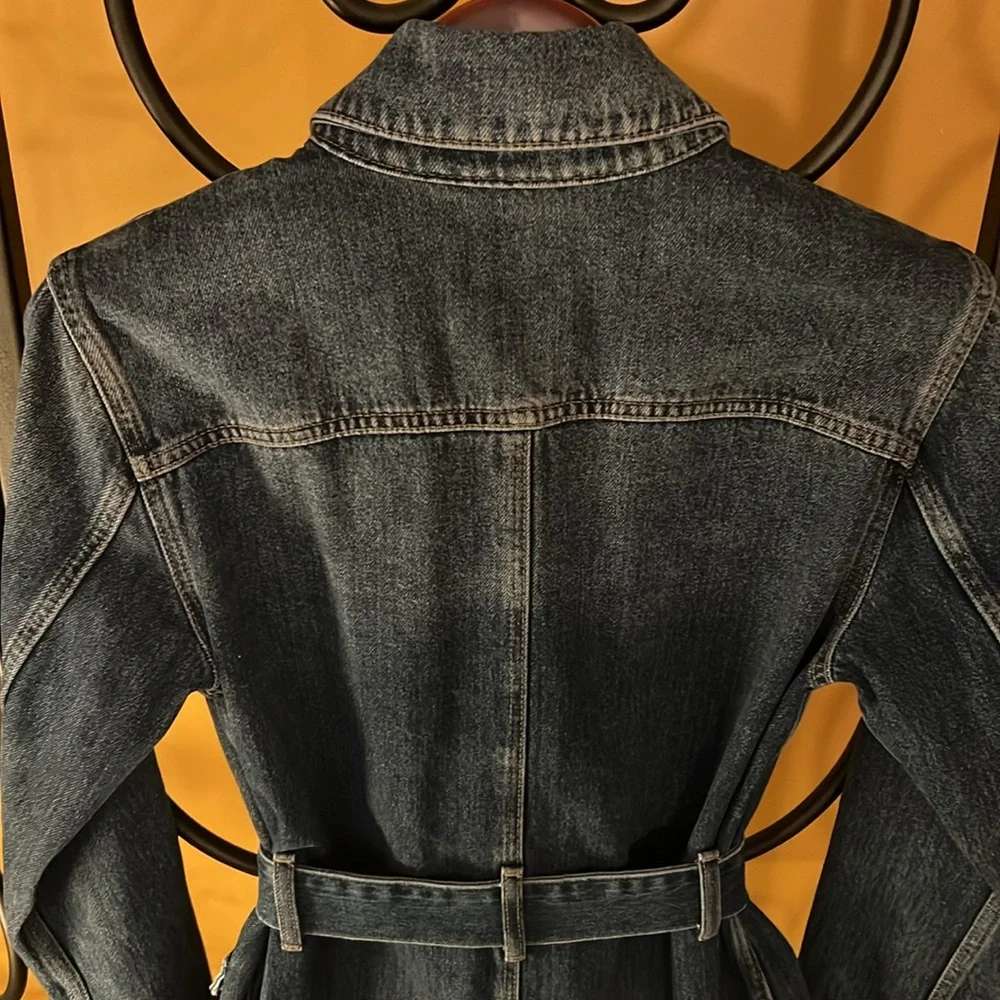 ZARA Sahara Jean Jacket/Mini Dress - Picture 7 of 16